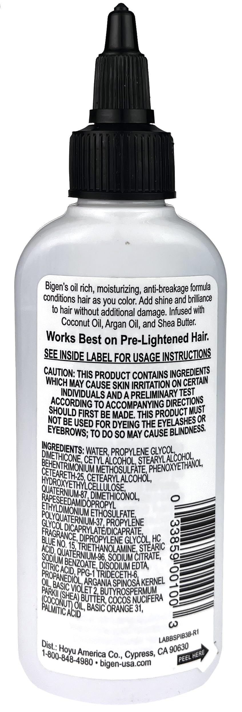 Bigen Semi-Permanent Haircolor #Ib3 Indigo Blue 3 Ounce (88ml)