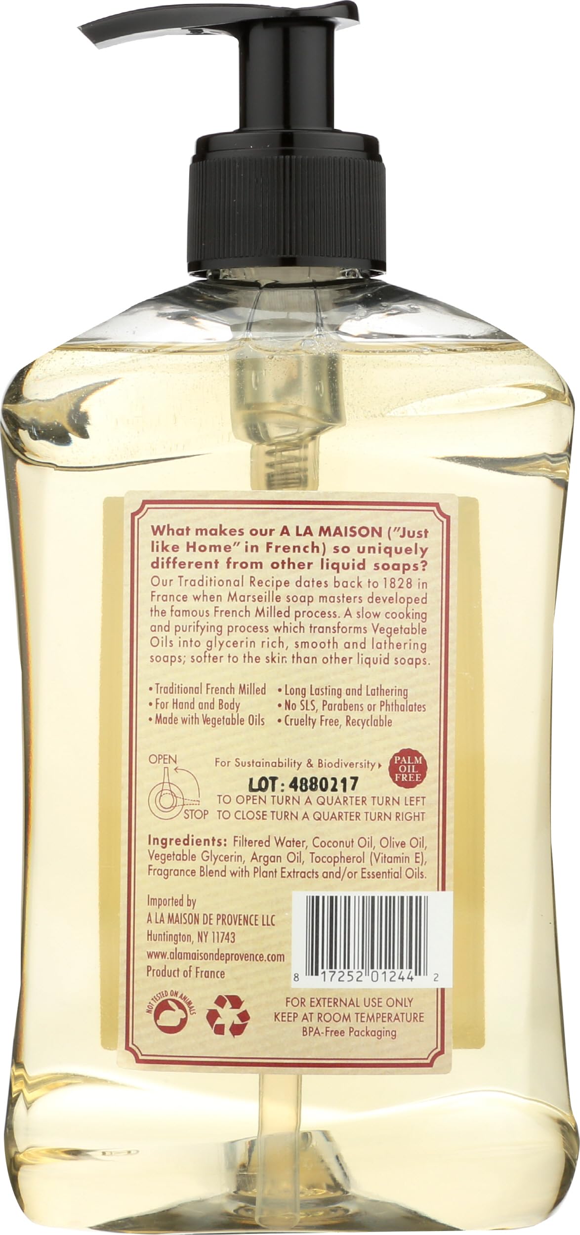 A La Maison Liquid soap - Citrus Blossom- 16.9 fl oz