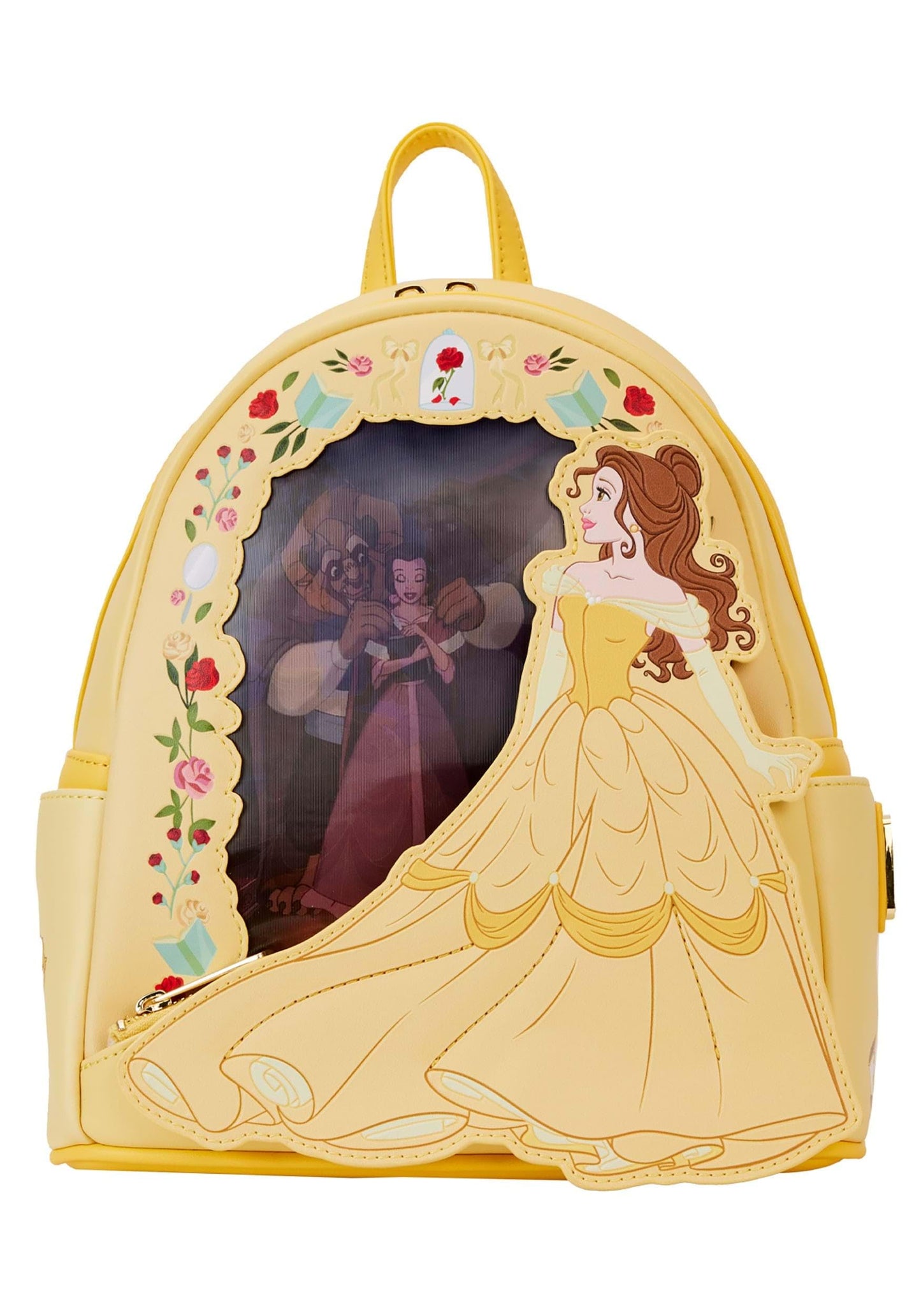 Loungefly Disney Beauty and the Beast Princess Series Lenticular Mini Backpack