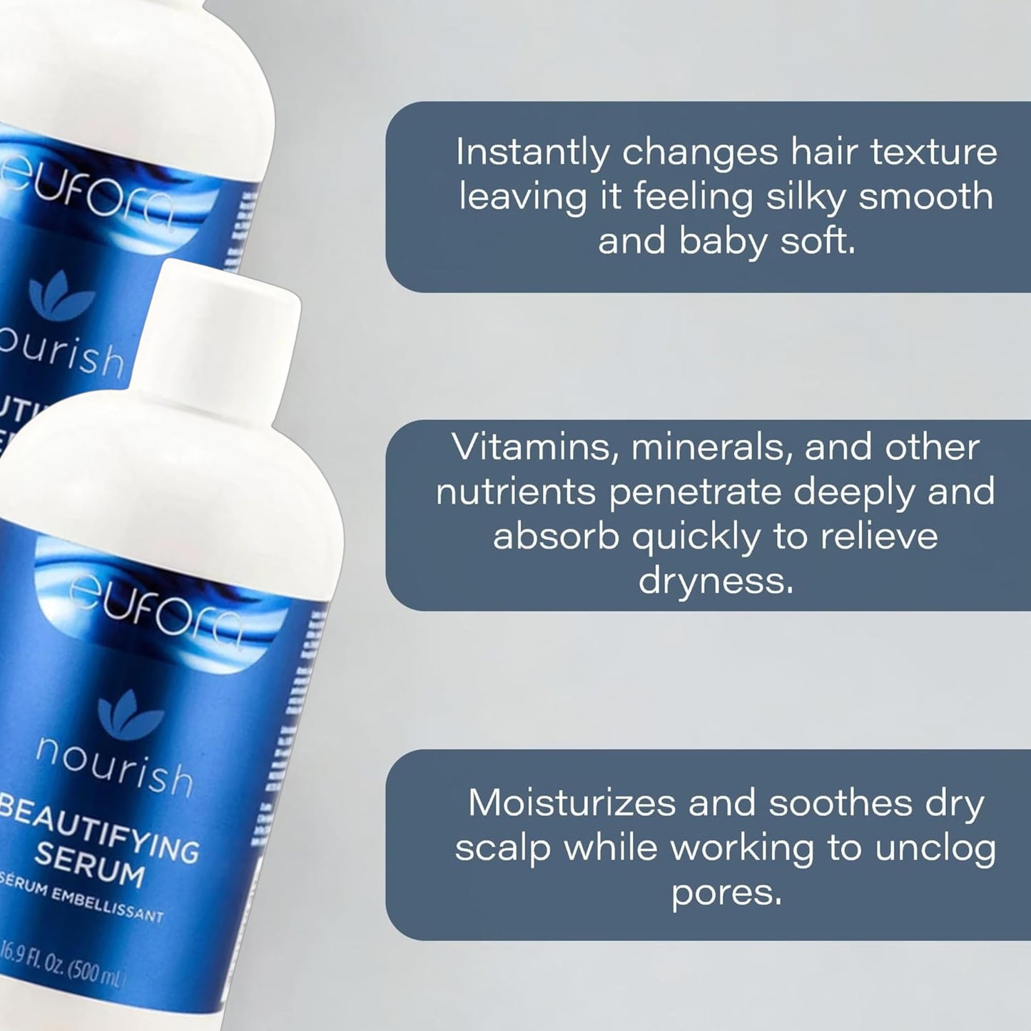 Eufora Beautifying Serum Nourishing Treatment Oil 16.9 Fl.Oz