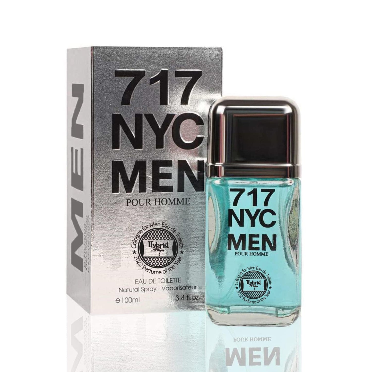 Hybrid & Company 717 NYC for Ceo Men’s Classic Scent Perfume Eau De Toilette Spray 100 ML