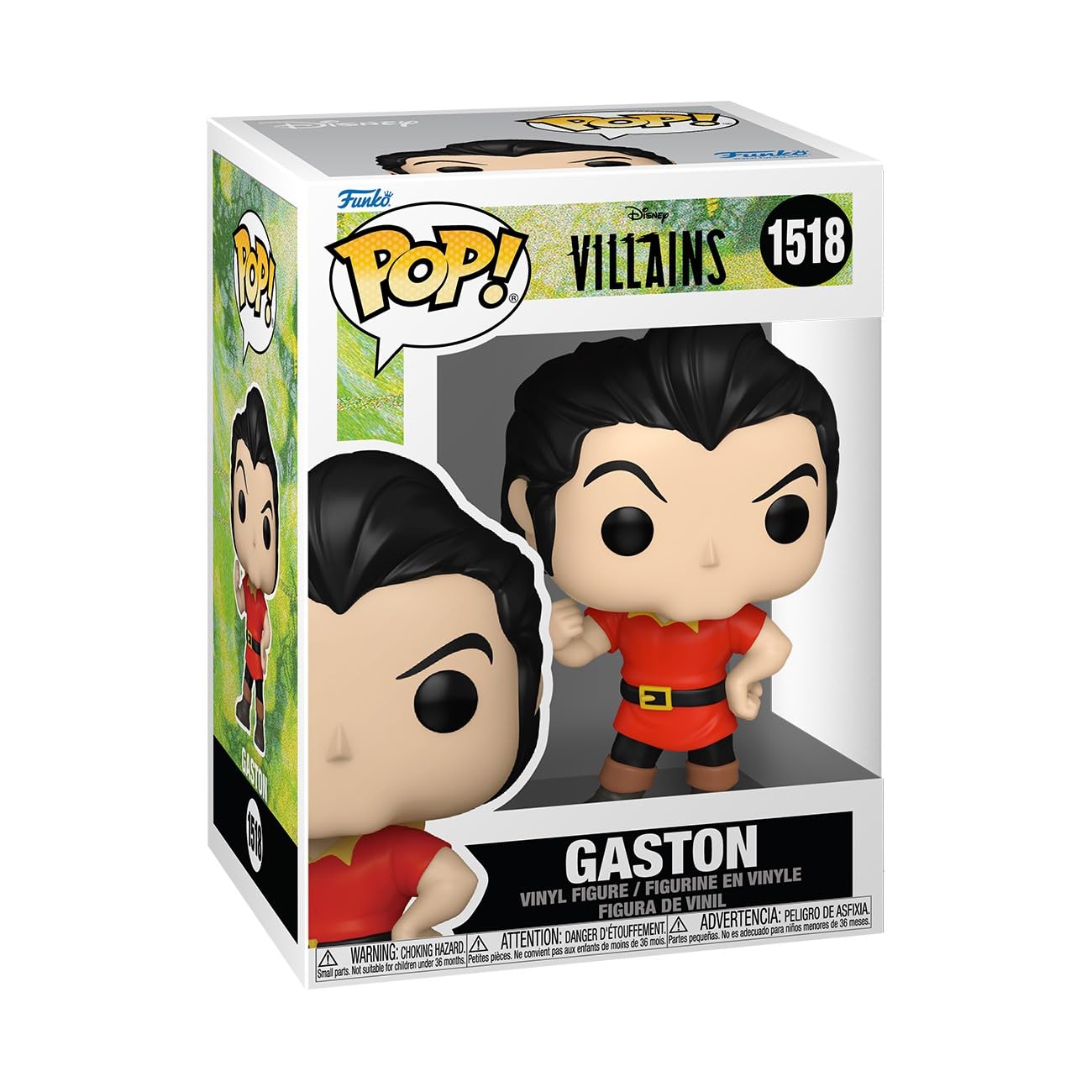 Funko POP Disney: Villains - Gaston - Disney Villains - Collectable Vinyl Figure - Gift Idea - Official Merchandise - for Kids & Adults - Movies Fans…