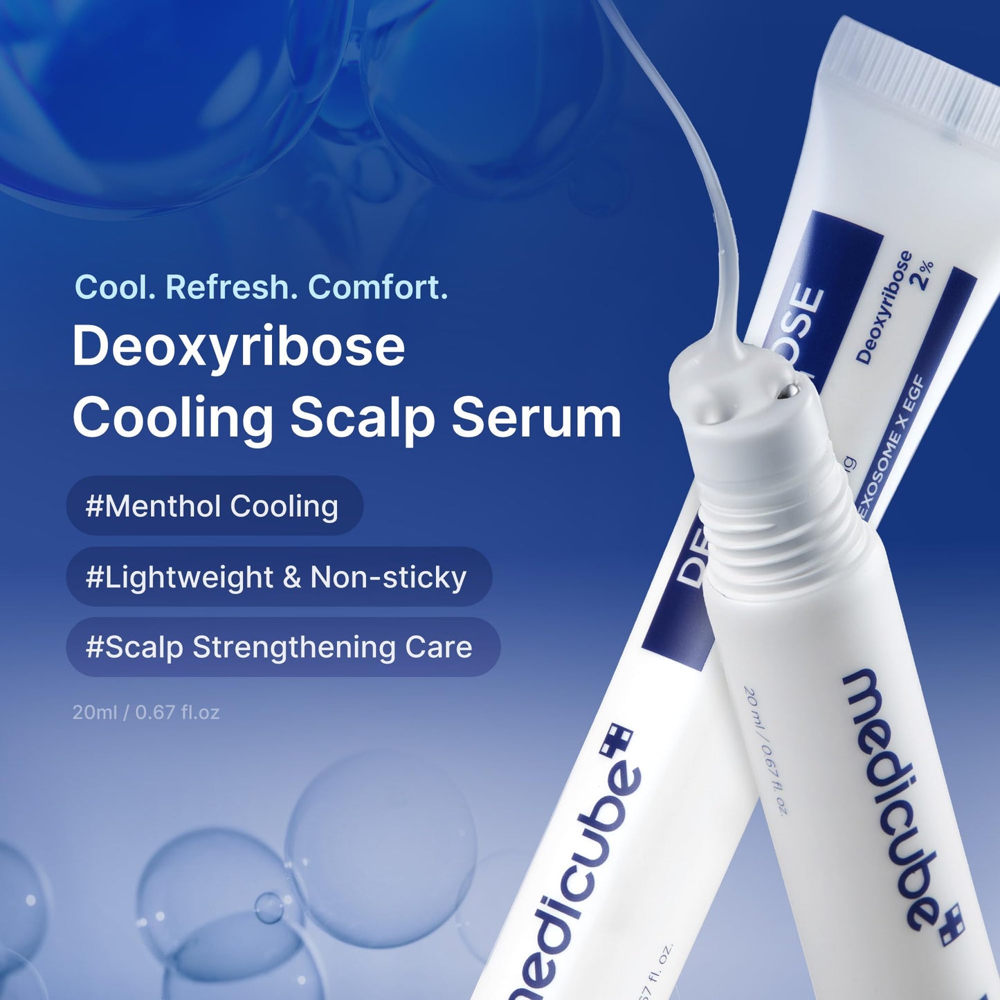 medicube Scalp Serum with Deoxyribose for Fuller Looking Hair Beauty and Personal Care medicube
