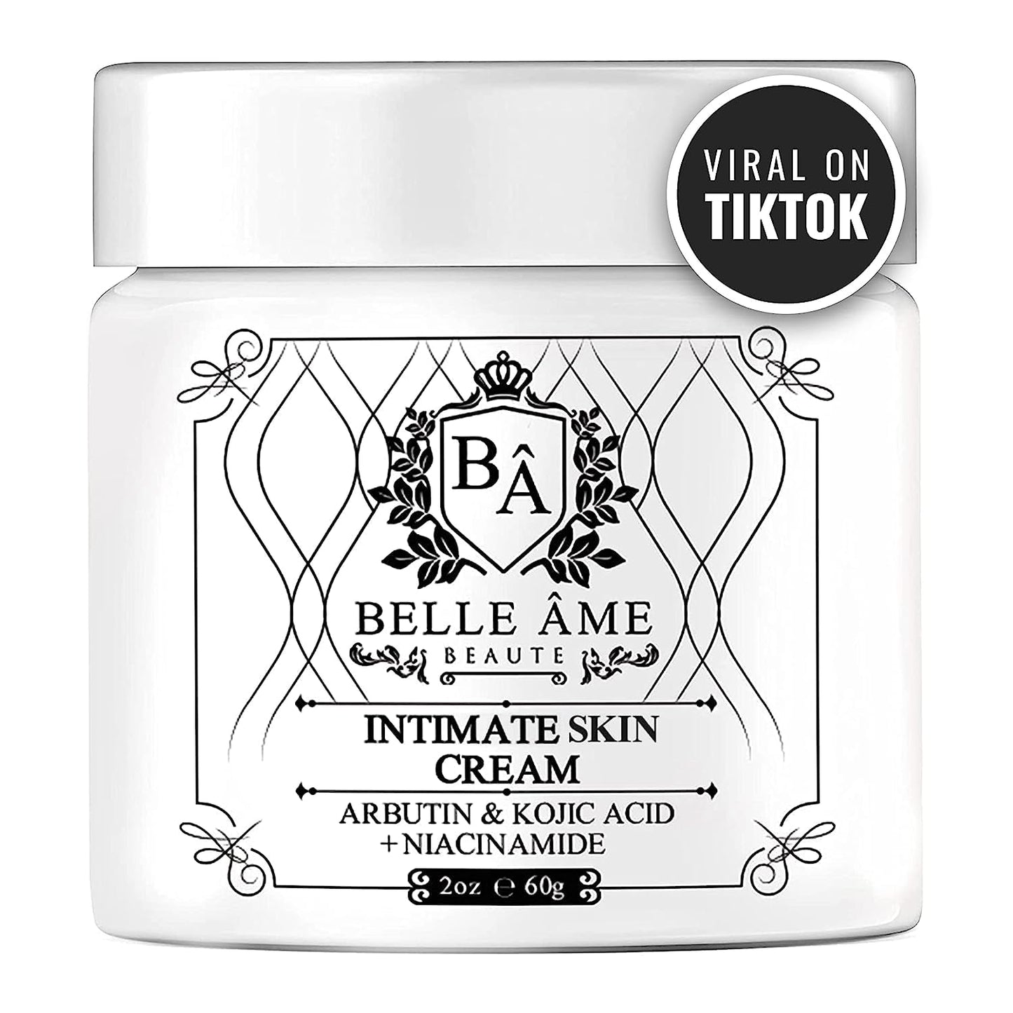 BELLE AME Premium Intimate Brightening Cream - Discoloration Reduction Cream for Uneven Tone -  - 2 oz