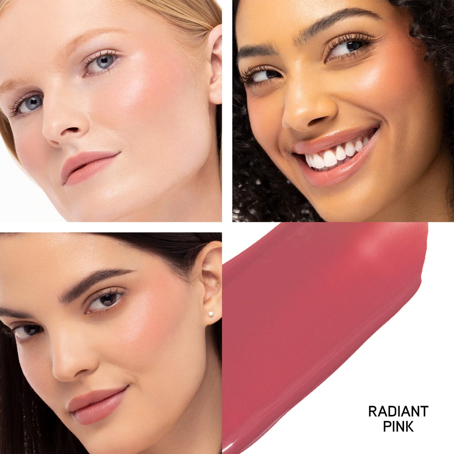 Physicians Formula Mineral Wear®Diamond Filler Cheek & Lip Color, Serum-to-Cream Multi-Use Liquid Blush Formula, Plumps & Smooths for Fuller Looking