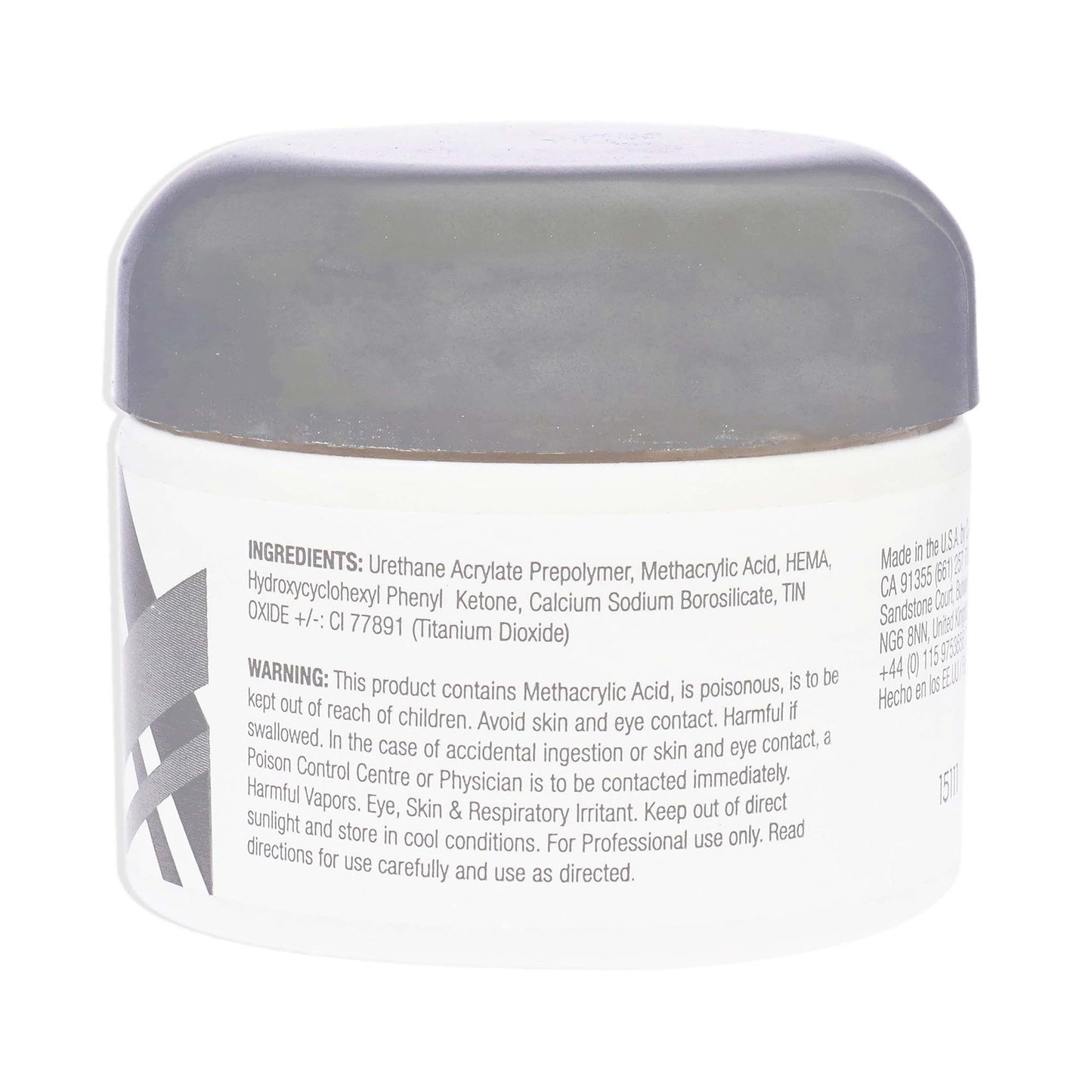 Cuccio Pro Shimmerize UV Gel - Long-Wearing Formula Provides Glossy Finish And Adds Glitter To Nails - Seals With UV Lamps Only - Use For Sculpting Or Beauty & Personal Care Cuccio