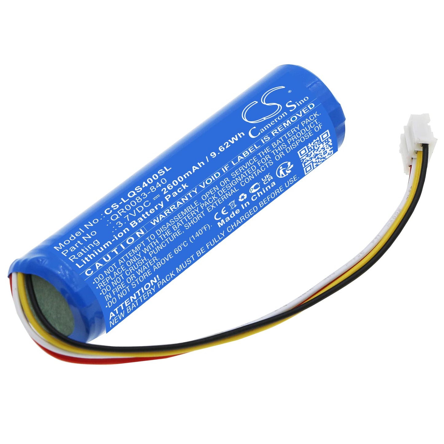 Cameron Sino New 2600mAh Replacement Battery for IQ Panel 4, IQ Panel 4 PowerG, IQP4001, IQP4002, IQP4002BLK, IQP4003, IQP4003BLK, IQP4004 Beauty and Personal Care Cameron Sino