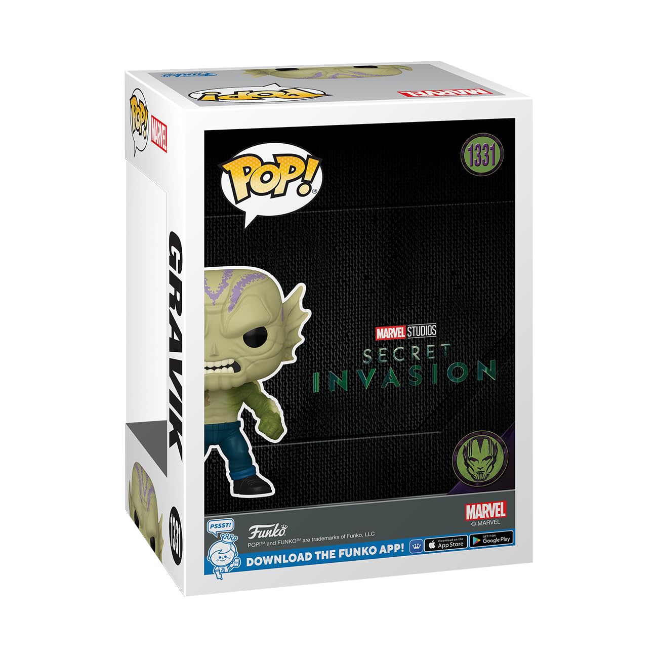 Funko POP! Marvel: Secret Invasion - Gravik - Collectable Vinyl Figure - Gift Idea - Official Merchandise - for Kids & Adults - Marvel Fans - Model…