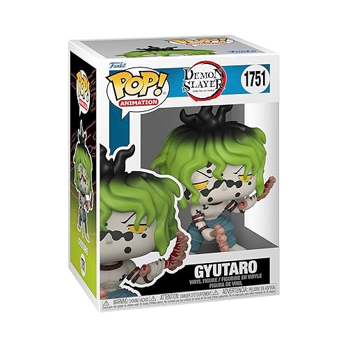 Funko POP Animation: DS - Gyutaro - Demon Slayer - Collectable Vinyl Figure - Gift Idea - Official Merchandise - for Kids & Adults - Anime Fans…
