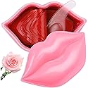 VEZE Lip Masks 20 Pcs, Mask for Dry Lip, Sheets, Collagen Skin Care, Crystal Pads Moisturizing, Anti-Wrinkle, Anti-Aging, Firms & Hydrates Lips, Sleep