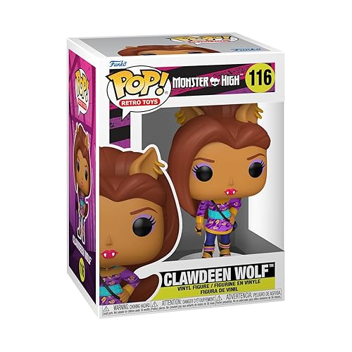 Funko POP! Vinyl: Monster High - Clawdeen Wolf - Collectable Vinyl Figure - Gift Idea - Official Merchandise - for Kids & Adults - TV Fans - Model…