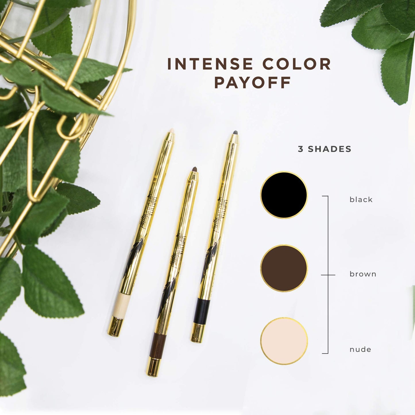 Pretty Vulgar - Writing on the Wall Eyeliner Pencil, Clean & Cruelty-Free, Yours Truly (Brown)