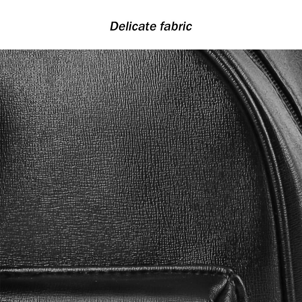 IHAYNER Mini Backpack Purse for Girls Teens Women Purses PU Leather Pom Backpack Shoulder Bag