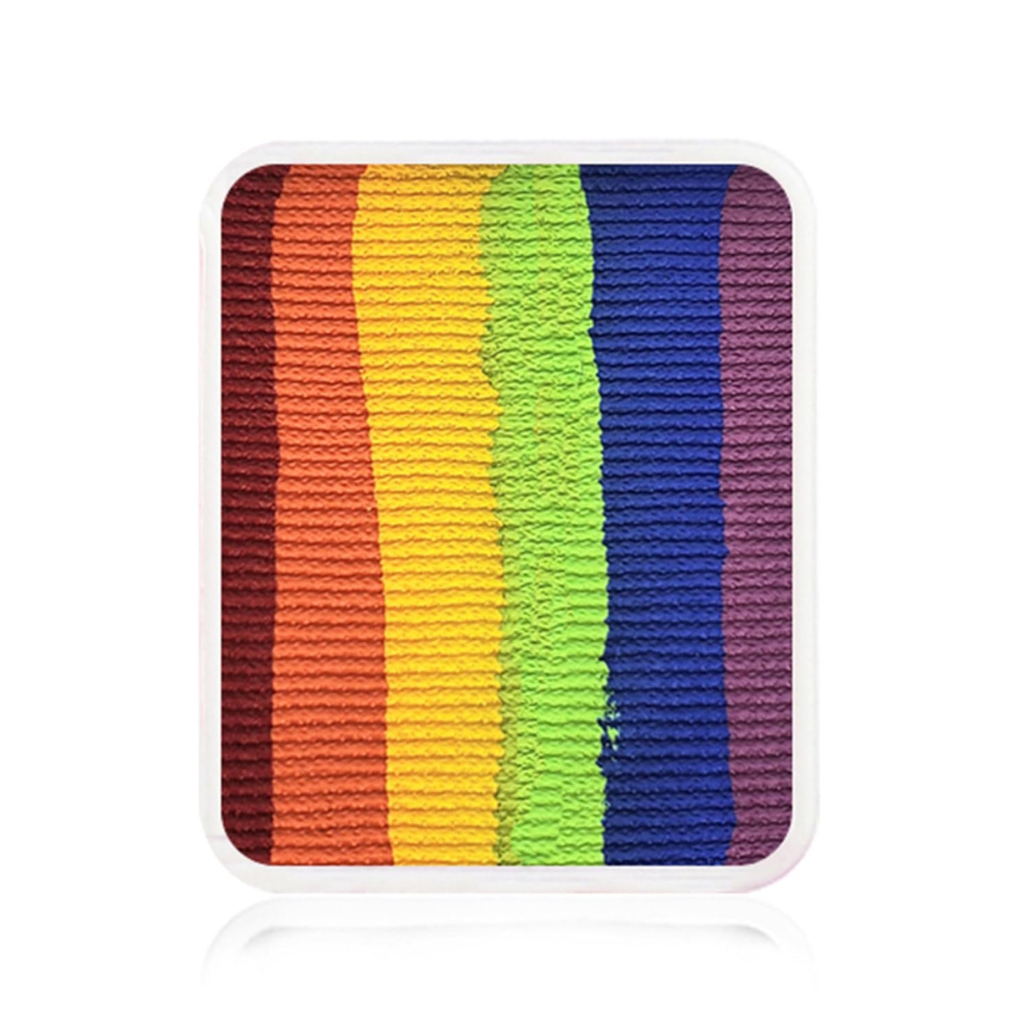 Kraze FX Face Paint Palette Refill - Deep Rainbow Face Paint (6 gm) - Hypoallergenic, Non-Toxic, Water Activated Professional Face & Body Painting