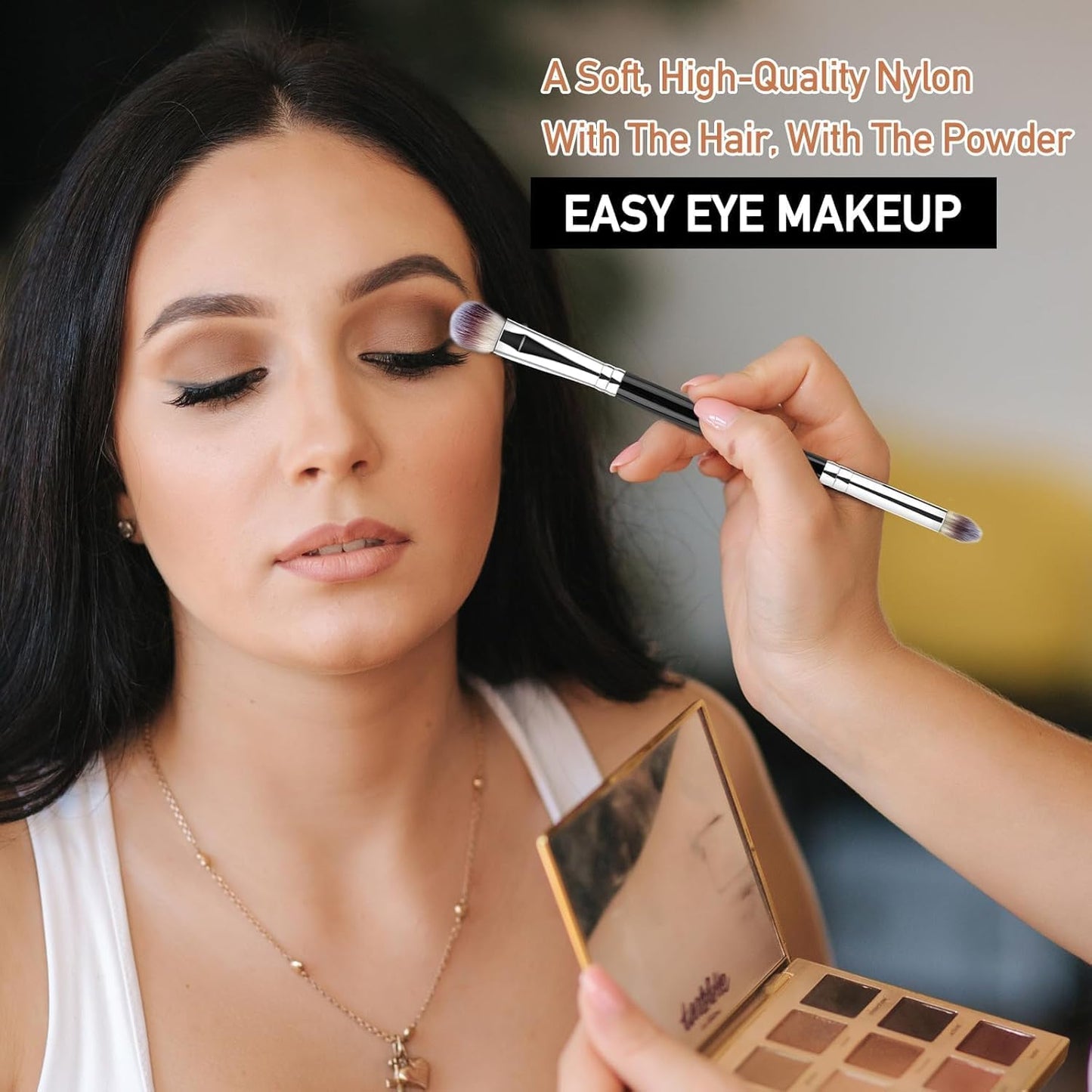 MUIIGOOD 3Pcs Eyeshadow Brush Eye Makeup Brush Professional Blending Eyeshadow Makeup Brushes for Concealer Eyebrows Eyeliner Soft Hairs Makeup Tool Beauty and Personal Care MUIIGOOD