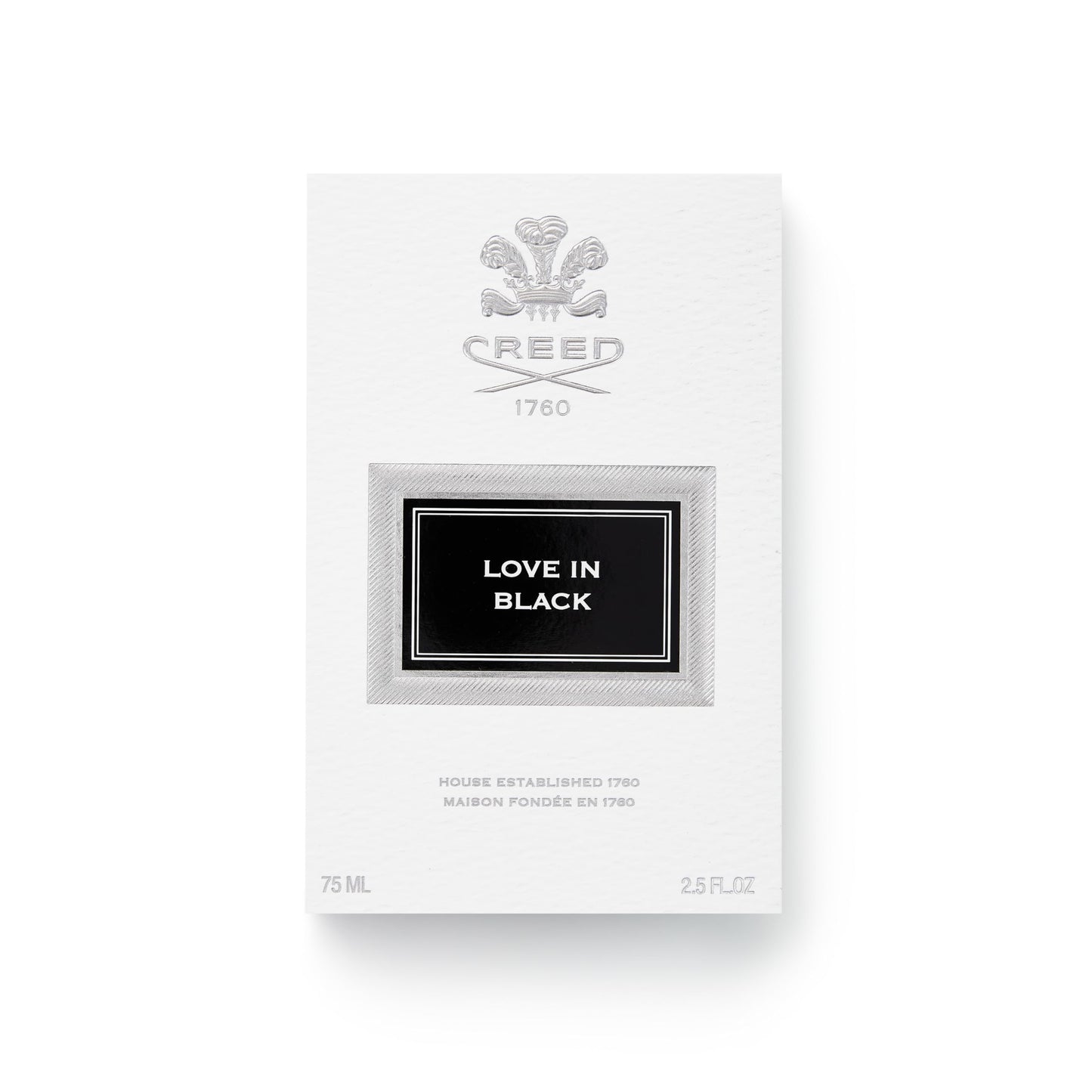 Creed Love In Black, Women's Luxury Perfume, Floral Amber, Crisp, Gourmand Fragrance, 75ML