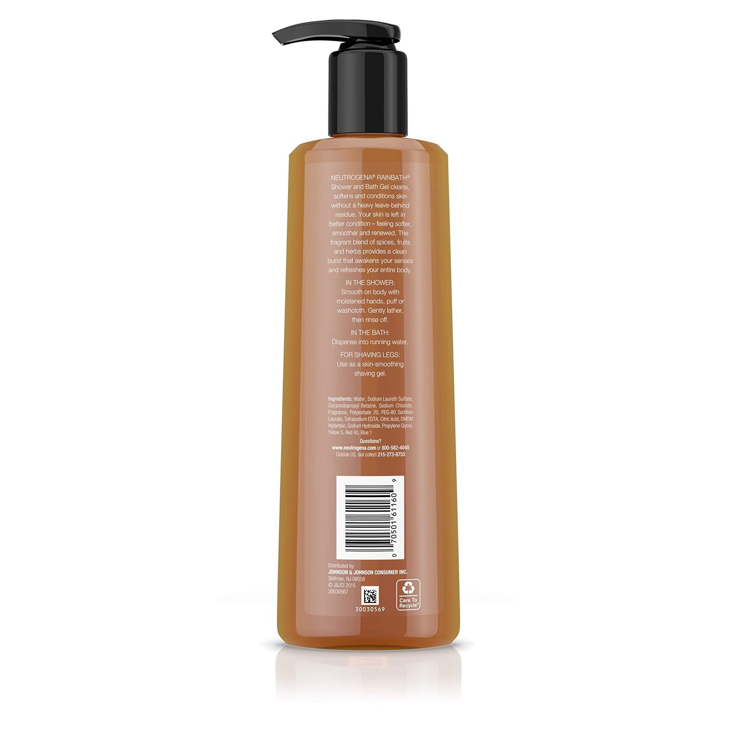 Neutrogena Rainbath Refreshing Shower and Bath Gel, Original, 16 Fl Oz