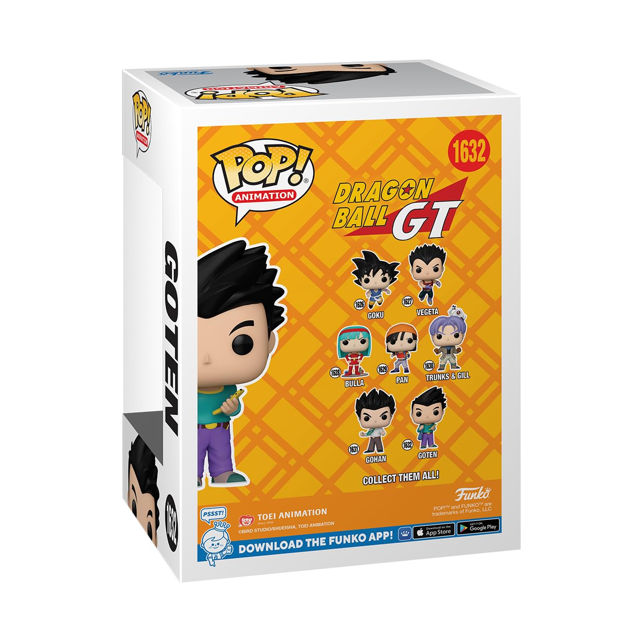 Funko POP! Animation: DBGT - Goten - Dragon Ball - Collectable Vinyl Figure - Gift Idea - Official Merchandise - for Kids & Adults - Anime Fans…