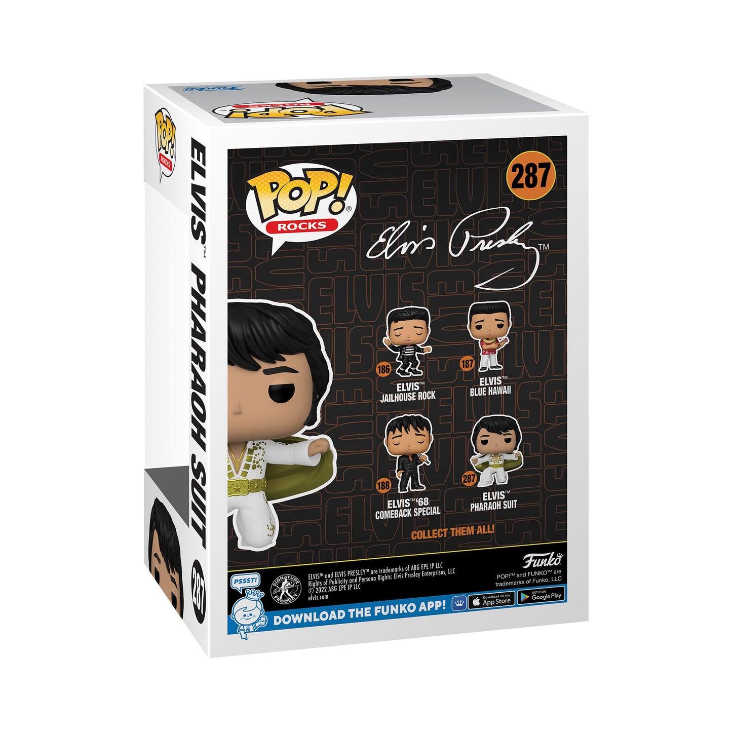 Funko POP! Rocks: Elvis Presley - Pharaoh Suit - Collectable Vinyl Figure - Gift Idea - Official Merchandise - for Kids & Adults - Music Fans - Model…