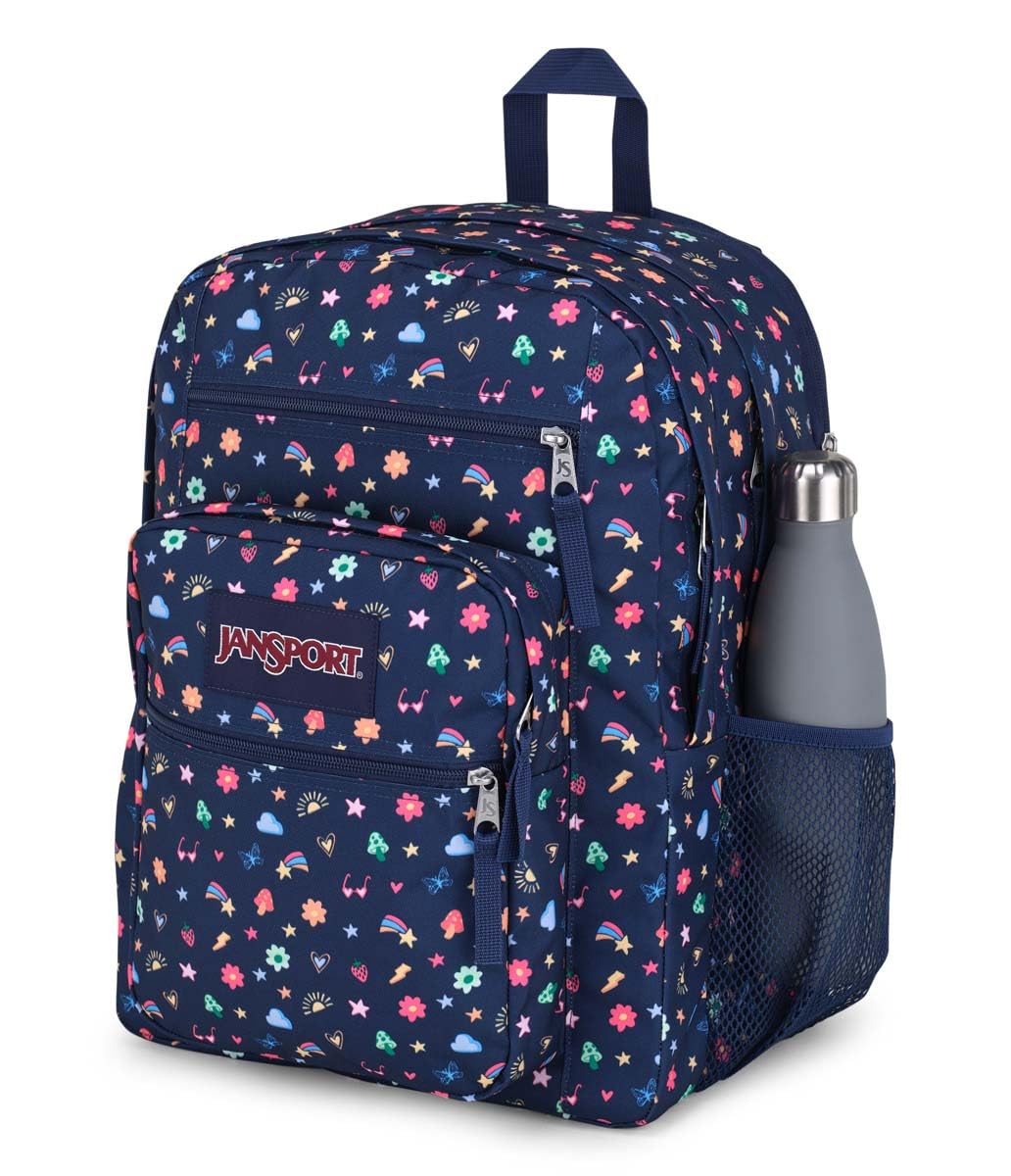 JanSport Big Student Large Backpack, 43.5 x 32.5 x 19 cm, Slice of Fun (Multi), Misc, Einheitsgröße, Big Student