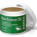 Dersie Batana Oil for Hair Growth: Unrefined Raw Batana Oil Paste Sourced from Honduras - 100% Pure & Organic for Thicker & Stronger Hair - Works as