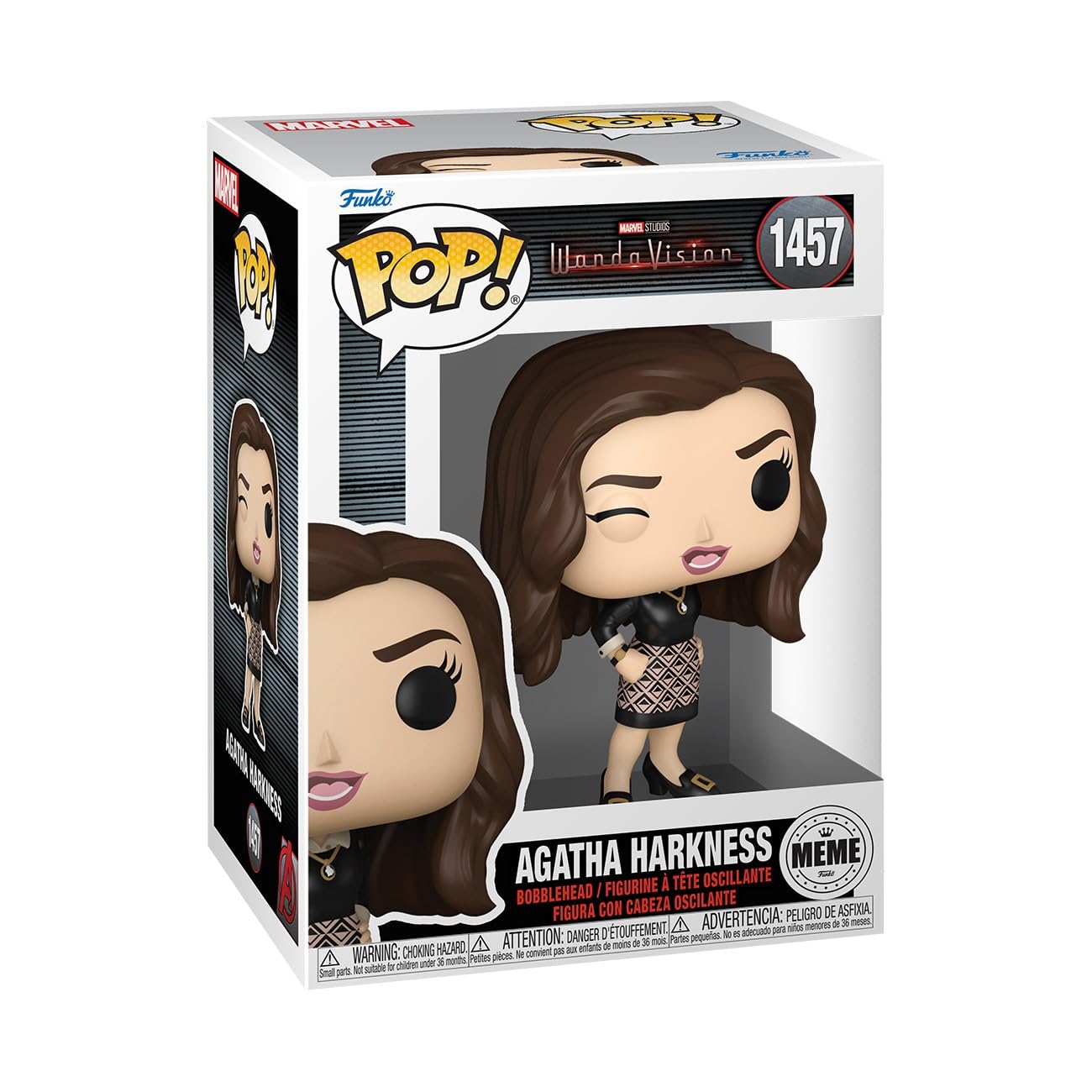 Funko POP TV: Meme - Agatha Harkness - WandaVision - Collectable Vinyl Figure - Gift Idea - Official Merchandise - for Kids & Adults - TV Fans…