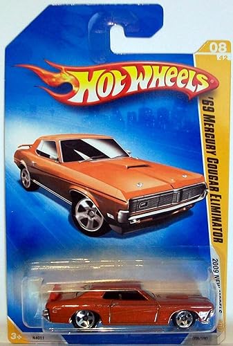Hot Wheels 2009 New Models Tan 69 Mercury Cougar Eliminator