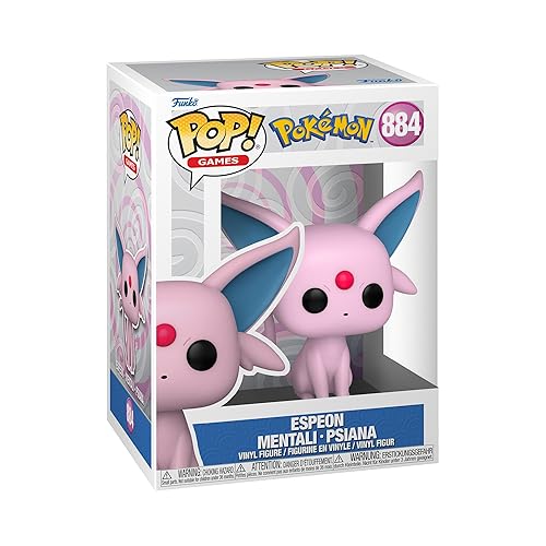 Funko POP! Games: Pokemon - Espeon - Collectable Vinyl Figure - Gift Idea - Official Merchandise - Toys for Kids & Adults - Anime Fans - Model Figure…