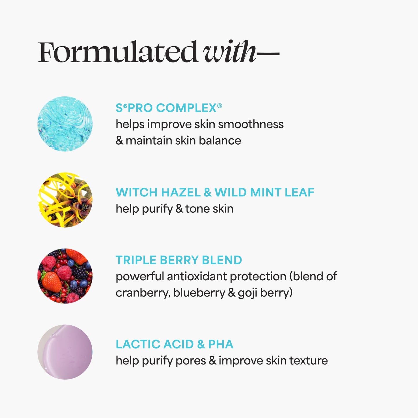 TULA Skin Care Clarifying Tonic Alcohol-Free Daily Toner - Face Toner to Gently Exfoliate and Tighten Pores, Contains Witch Hazel and Niacinamide