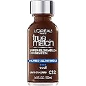 L’Oréal Paris Makeup True Match Super-Blendable Liquid Foundation, Dark Chocolate C12, 1 Fl Oz,1 Count