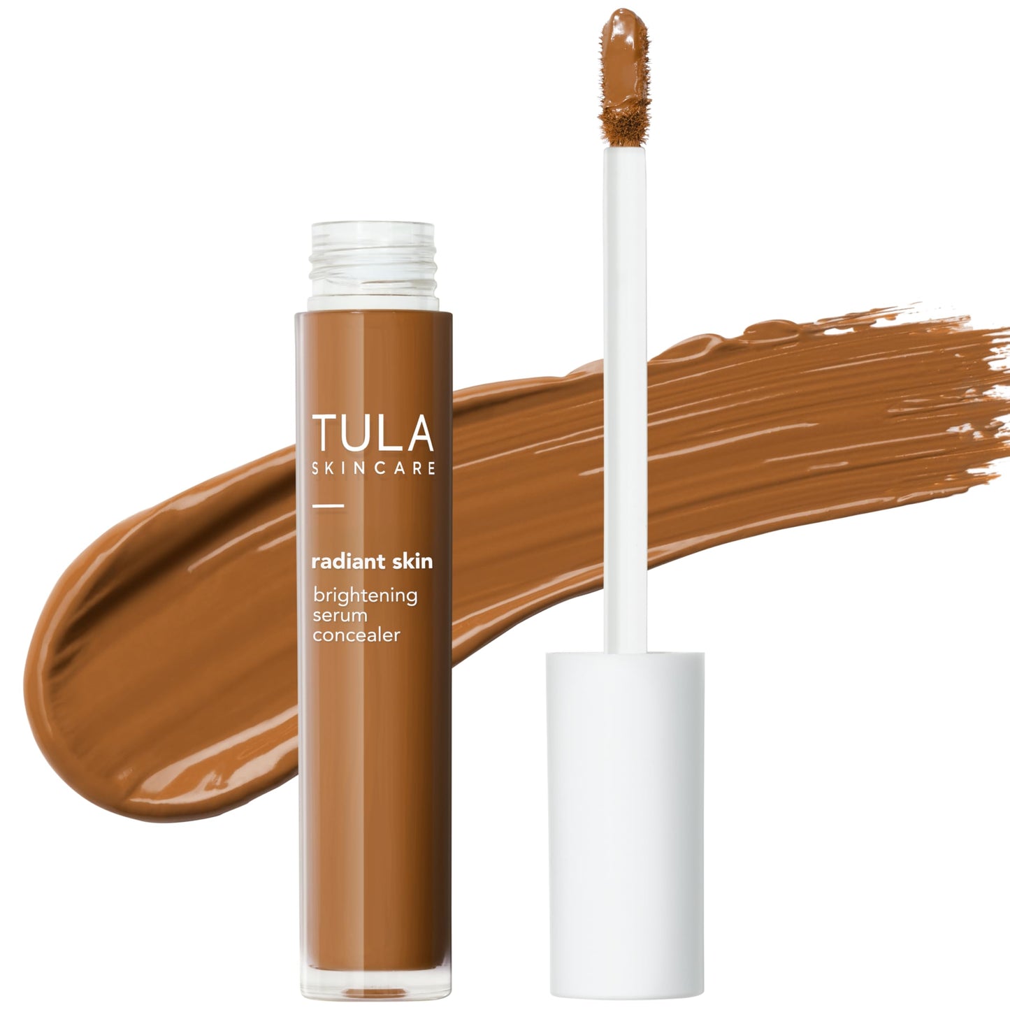 TULA Skin Care Radiant Skin Brightening Serum Concealer - Conceals Dark Circles & Discoloration, Longwearing & Crease-Resistant, Brightens the
