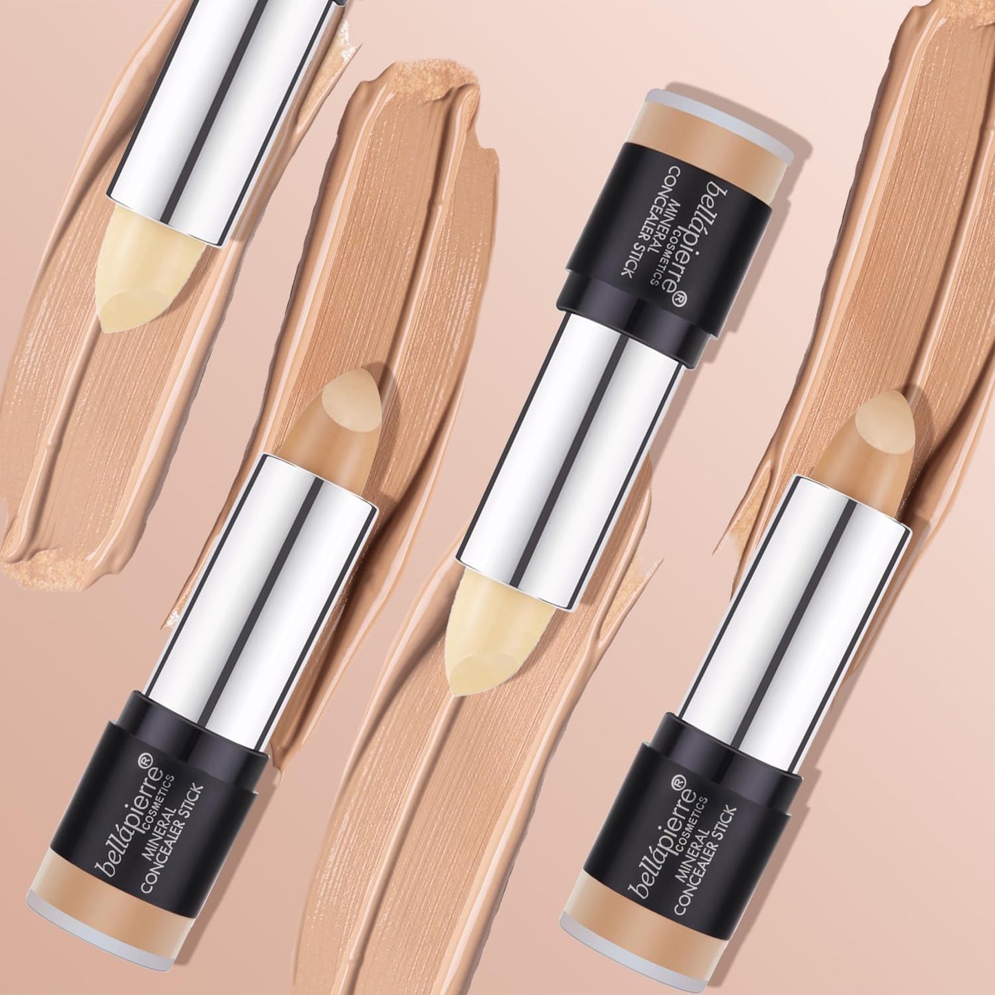 bellapierre Mineral Concealer Stick | Easy to Blend Natural Wax Matte Makeup | Hides Acne, Discoloration & Blemishes | Non-Toxic and Paraben Free |