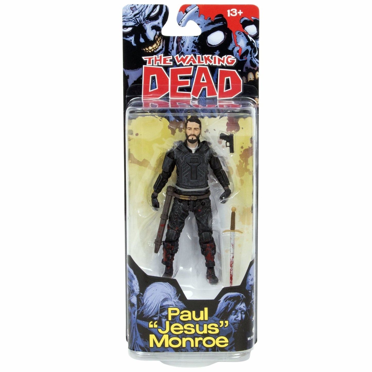 McFarlane Toys The Walking Dead Comic Series 4 Paul Jesus Monroe Action Figure