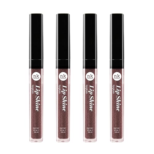 NICKA K NEW YORK Lip Shine, Cosmetics, vibrant colors, bright colors, shining lips, lip shine, long lasting (AMZ237)
