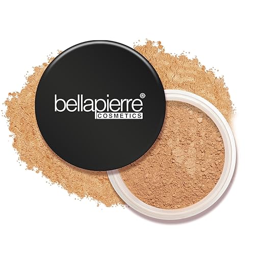 Bellapierre Mineral Foundation SPF 15 - Loose Powder Foundation, Full Coverage Mineral Makeup with Matte Finish - Vegan, Cruelty Free, Hypoallergenic