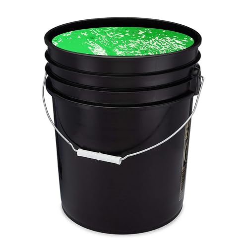 Handy Art UV Neon Event Paint, Green, 5 Gallon Bucket, Blacklight Glow Paint for Parties, Raves, Festivals, Splash Painting, Washable Easy Clean Up