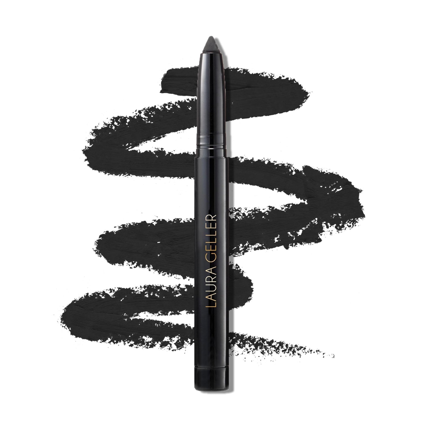 LAURA GELLER NEW YORK Kajal Longwear Kohl Eyeliner Pencil - Soft Black - Smooth, Blendable Application, Long-Wearing, Non-Creasing - Infused Beauty and Personal Care LAURA GELLER NEW YORK Default Title