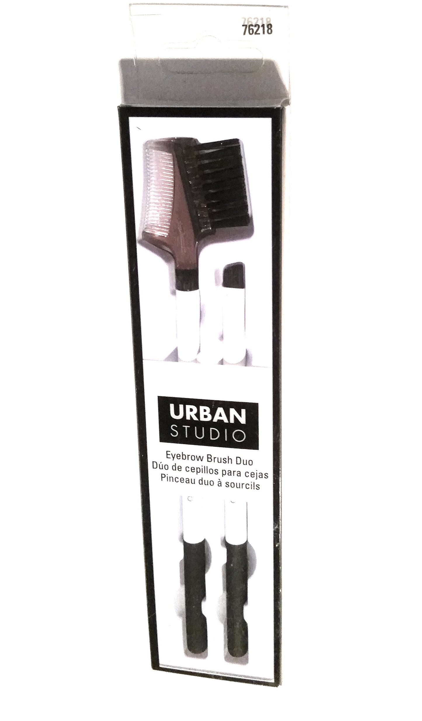Cala White eyebrow brush duo