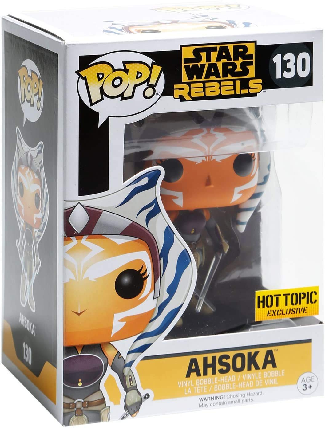 Funko Pop Star Wars Rebels Ahsoka Tano Exclusive Vinyl Bobblehead Figure