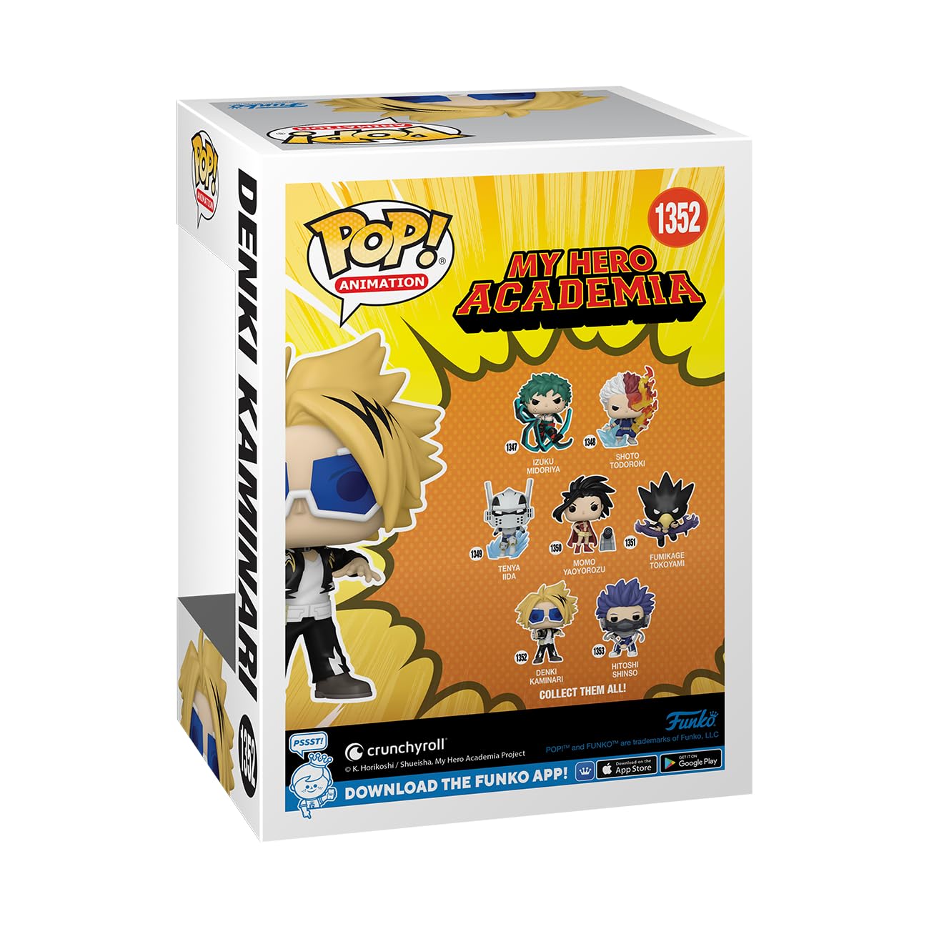 Funko POP! Animation: MHA - Denki Kaminari - My Hero Academia - Collectable Vinyl Figure - Gift Idea - Official Merchandise - for Kids & Adults…