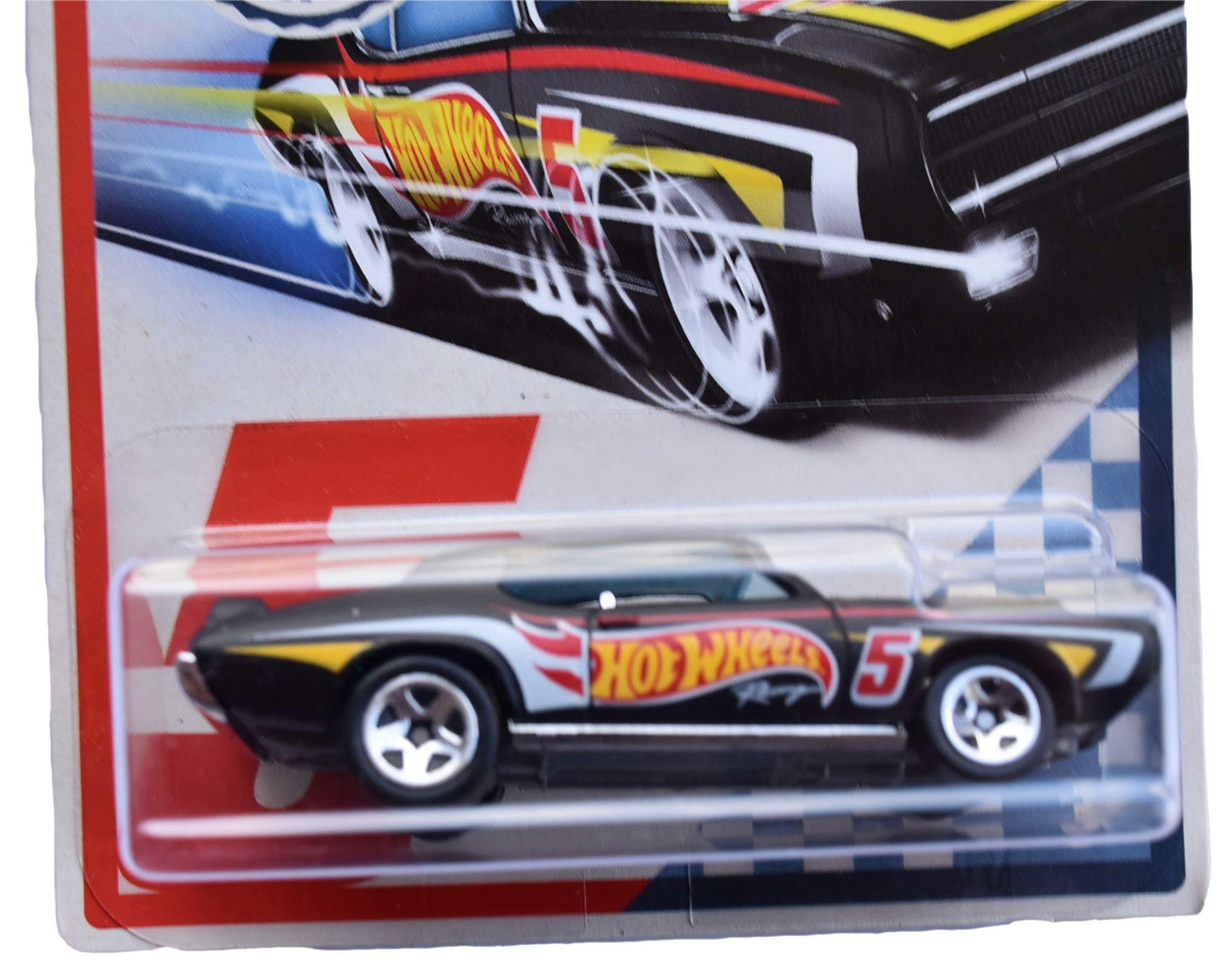 Hot Wheels Racing Circuit '69 Pontiac GTO 5/10, Black