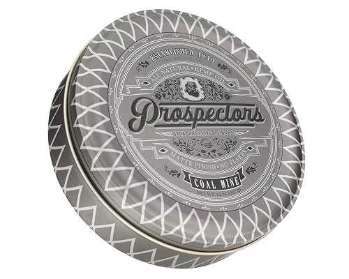 PROSPECTORS Coal Mine Matte Clay Hair Pomade 14 oz Tin Can
