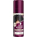Schwarzkopf Keratin Root Temporary Hair Color Spray, Black, Instant Gray Coverage, Thicker, Fuller-Looking Roots, Easy-to-Use, No Ammonia, Low Mess