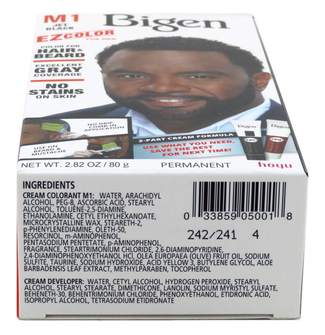Bigen Ez Color For Men Jet Black Kit (3 Pack)