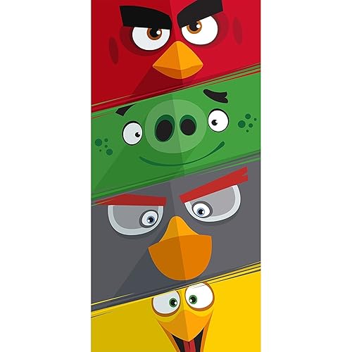 Angry Birds Beach Towel Large 28" x 58"