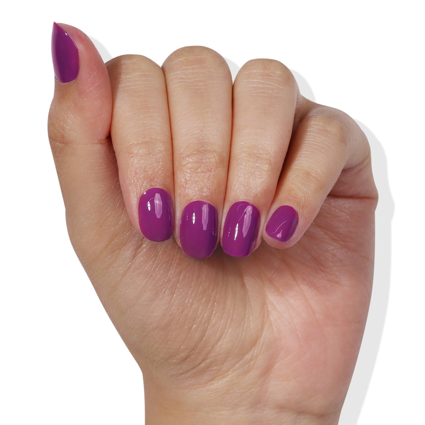 LONDONTOWN UV/LED Gel Nail Polish, Glossy Deep Ultraviolet, Violet Hibiscus, 0.4 Fl Oz, Long Lasting, Chip Resistant High Shine Color Beauty & Personal Care LONDONTOWN