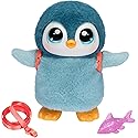 Little Live Pets Walking Penguin My Pet Waddles, Interactive Plush Penguin with 25+ Sounds and Detachable Leash, Toy Penguins for Kids of Ages 5+