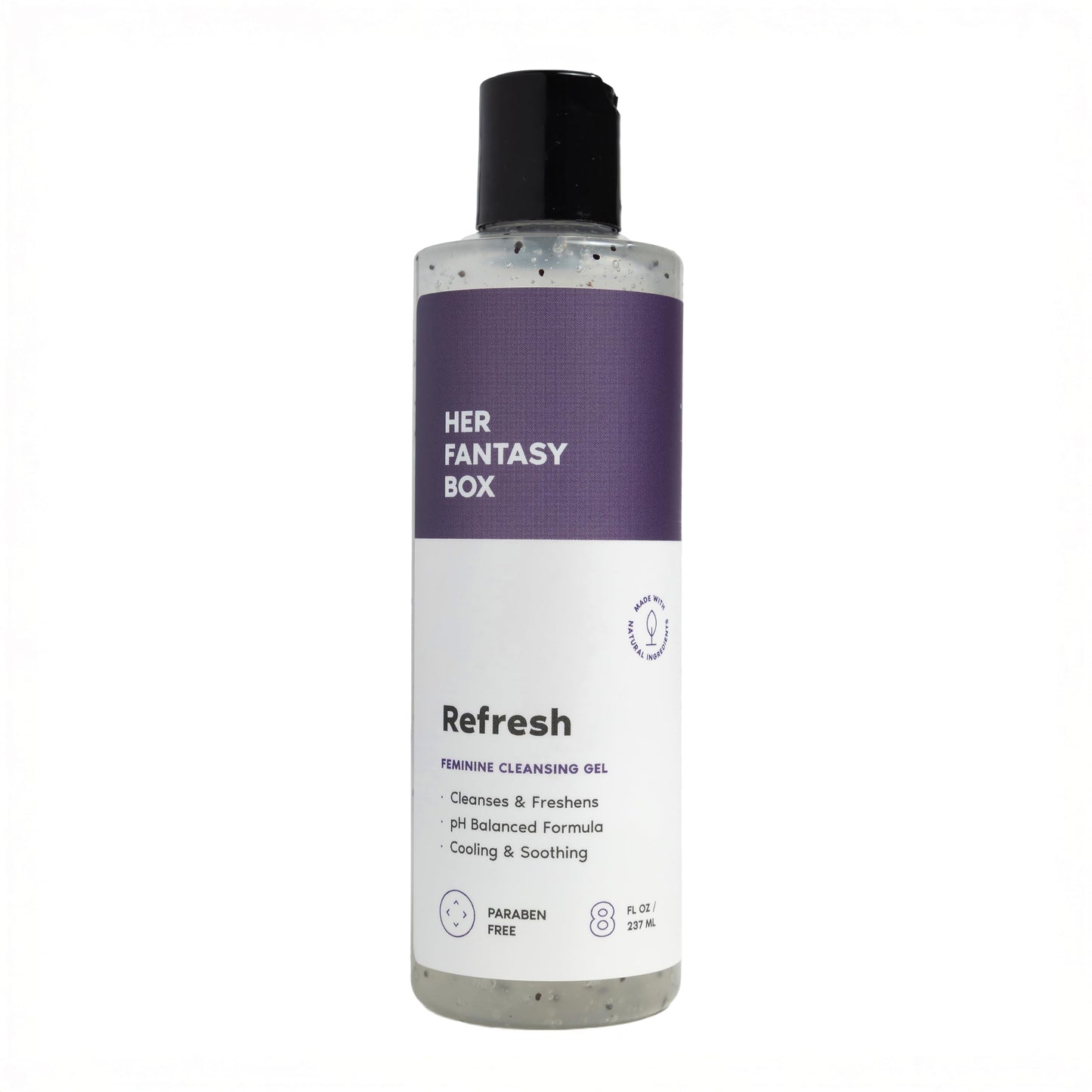 Her Fantasy Box | Refresh pH Balancing Shower Gel - Natural Feminine Hygiene Solution for Gentle Cleansing, Odor Control, and Skin Nourishment