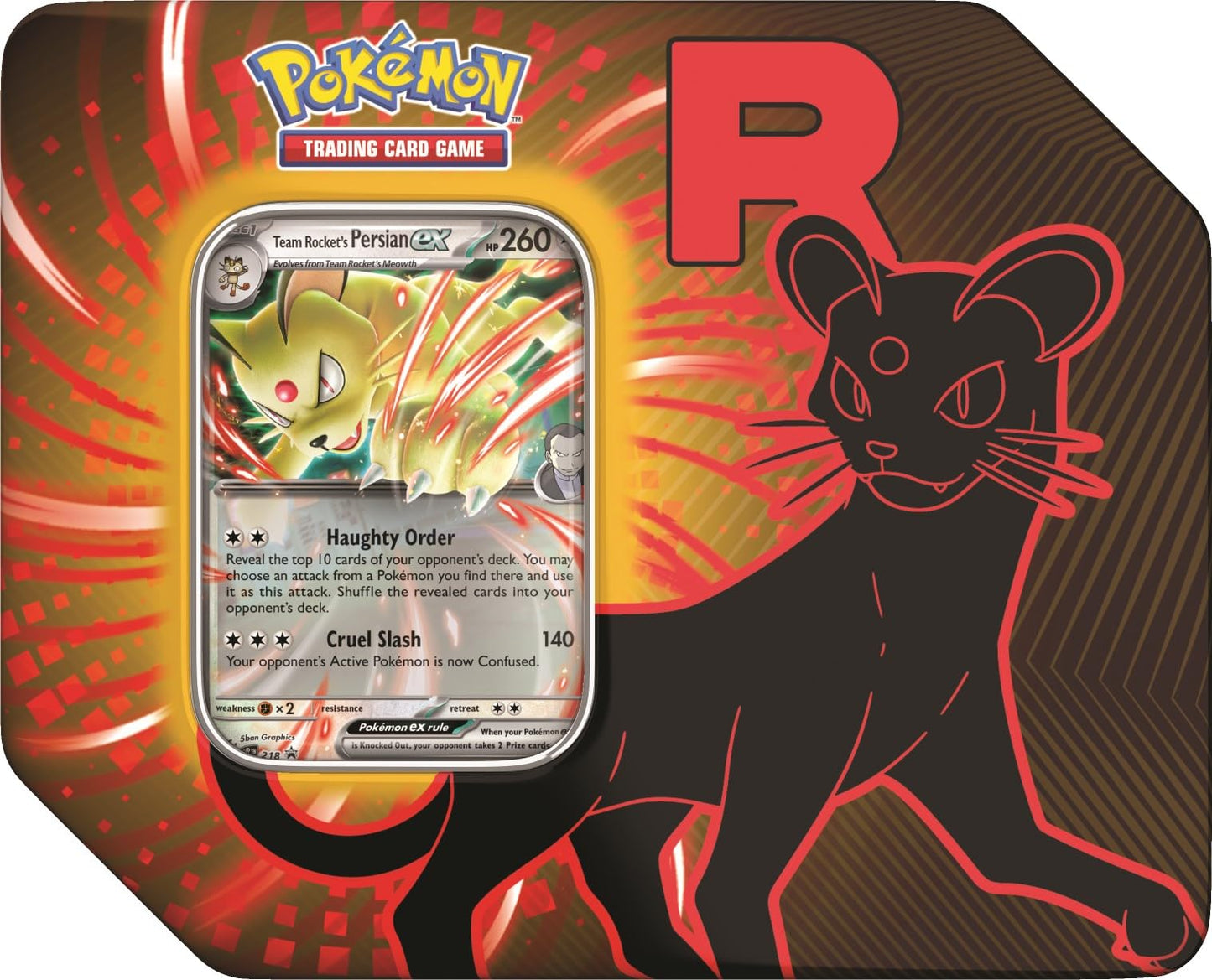 Pokémon TCG: Team Rocket Tin