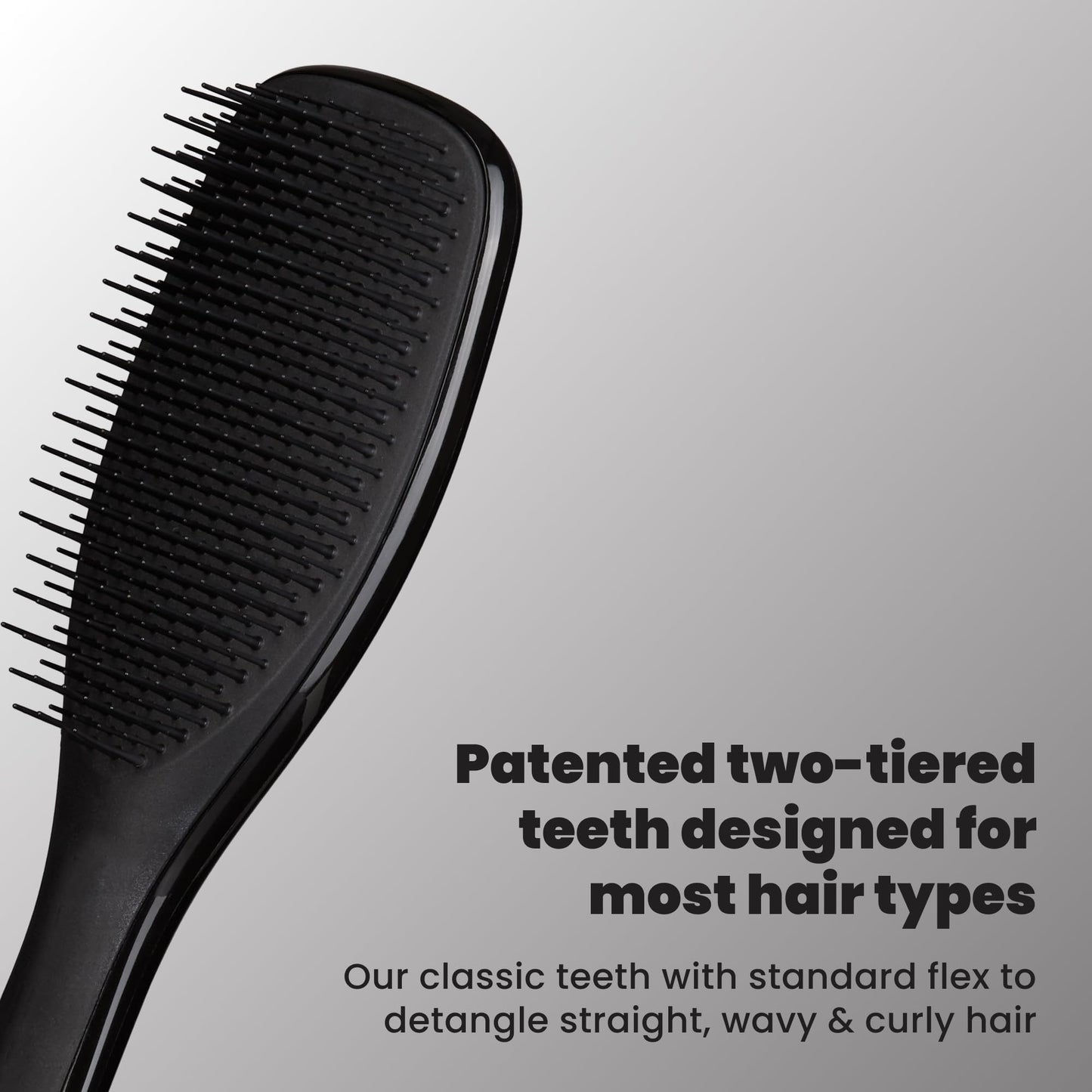 Tangle Teezer Ultimate Detangler Brush, Straight to Wavy, Liquorice Black Beauty and Personal Care TANGLE TEEZER